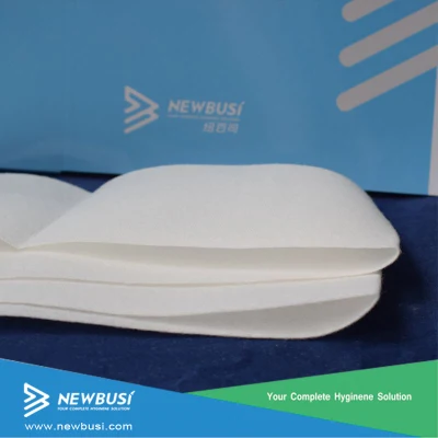 Rollo de papel Airlaid para materia prima de toallas sanitarias